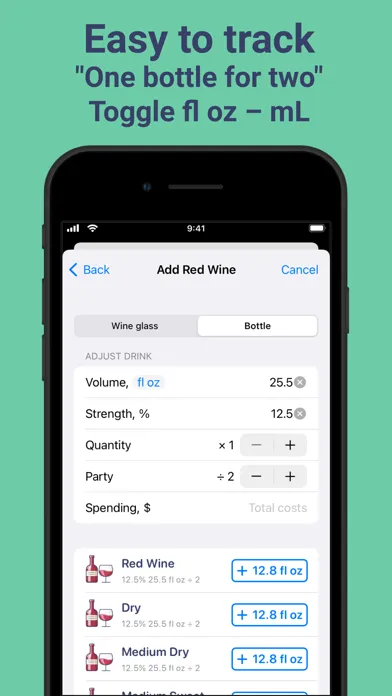 صور Alcohol drink tracker AlcoStat