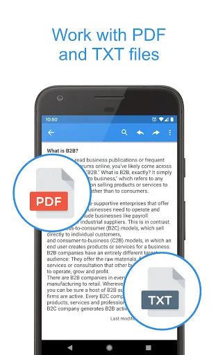 Screenshot di Private Notepad - safe notes