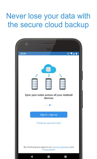 Screenshot di Private Notepad - safe notes