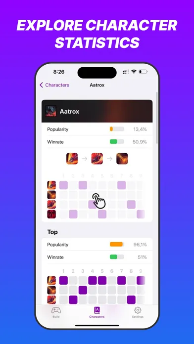 Zrzuty ekranu Game Team Builder