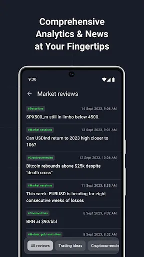 Alpari Mobile: online trading Screenshots