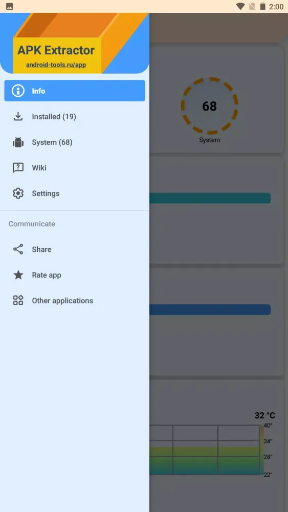 Apk extractor Screenshots