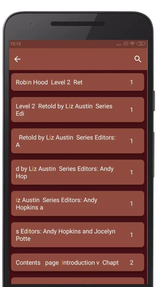 eReader Screenshots