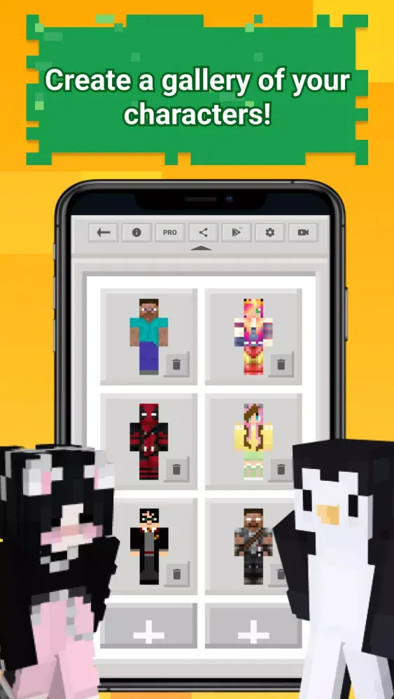 Skins Pack Screenshots