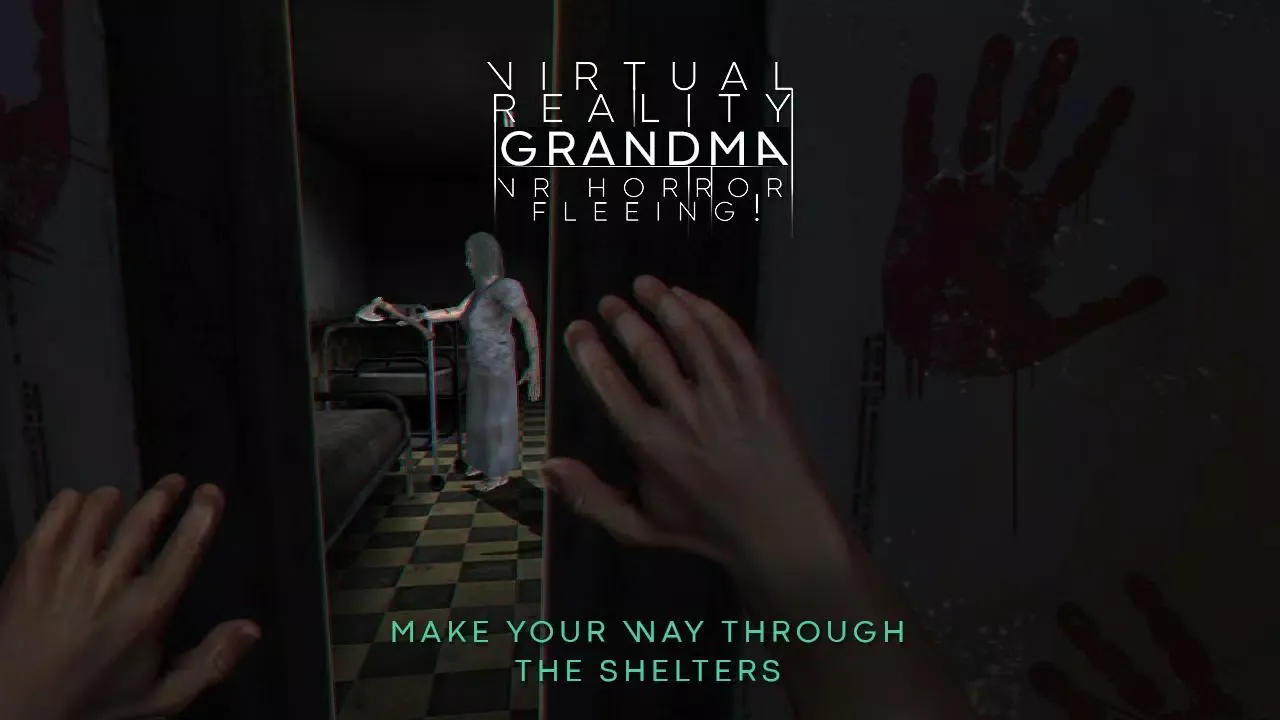 V R Grandma VR Horror Fleeing! স্ক্রিনশট