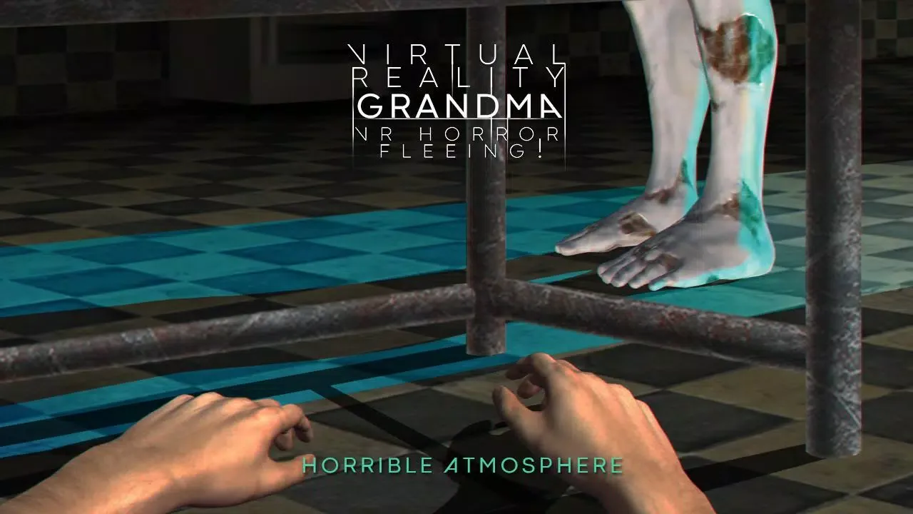 V R Grandma VR Horror Fleeing! স্ক্রিনশট