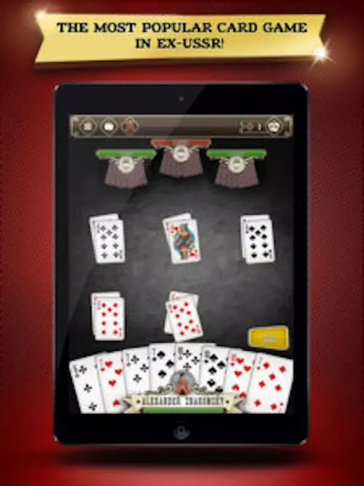 Tangkapan skrin Durak online: classic, passing, throw-in card game iPad 