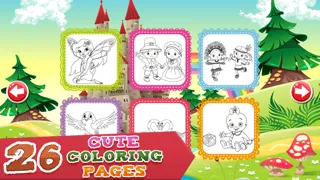 صور Coloring Pages for Girls - Fun Games for Kids