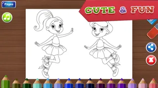 صور Coloring Pages for Girls - Fun Games for Kids