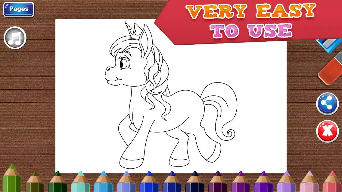 Coloring Pages for Kids - Fun Games for Girls & Boys Screenshots