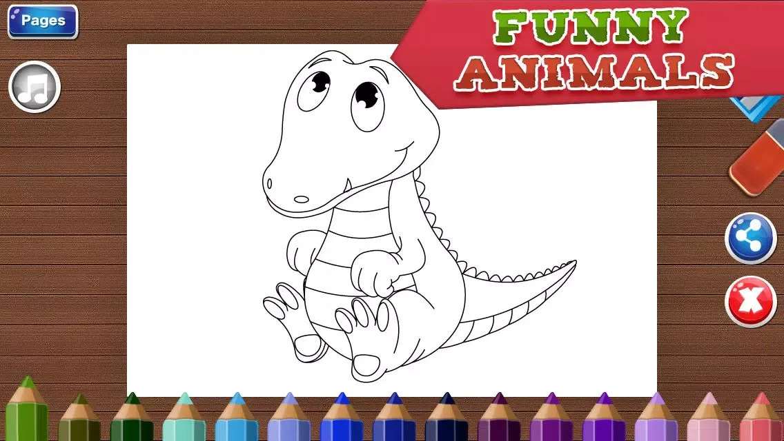 Coloring Pages for Kids - Fun Games for Girls & Boys Screenshots