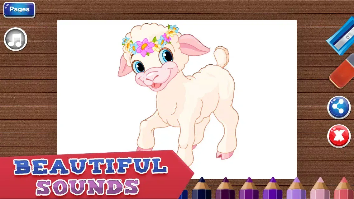 Coloring Pages for Kids - Fun Games for Girls & Boys Screenshots