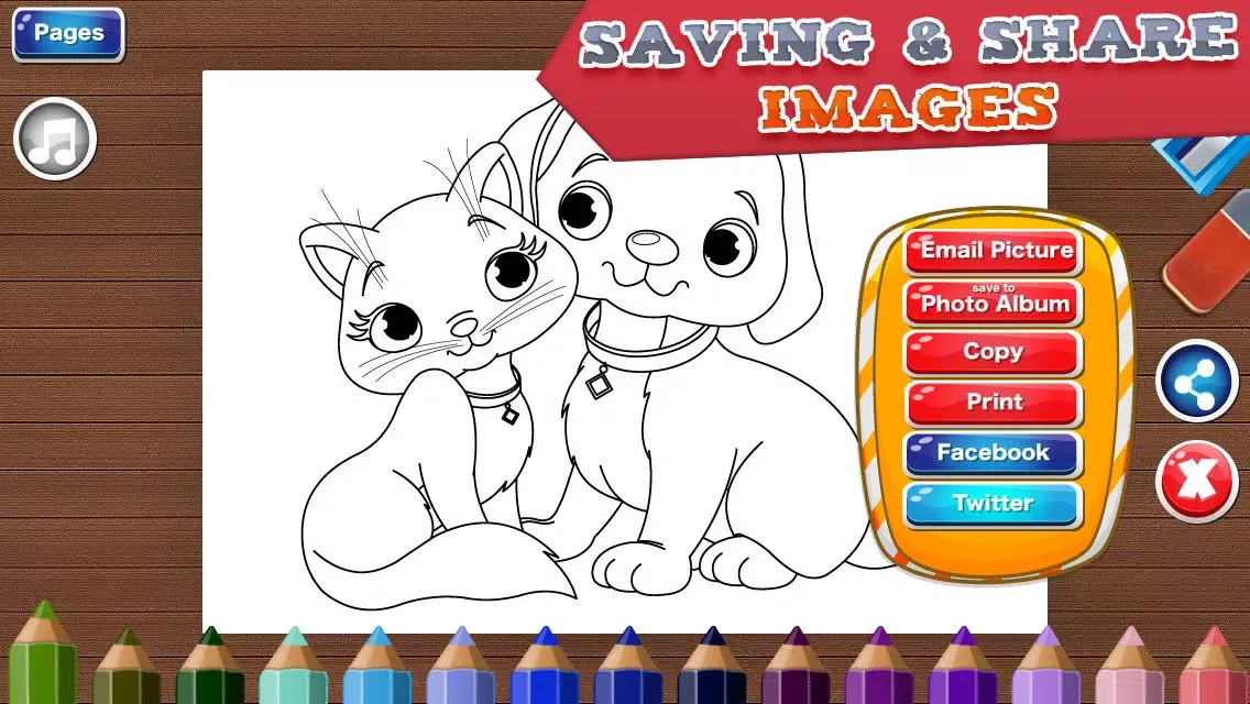 Coloring Pages for Kids - Fun Games for Girls & Boys Screenshots