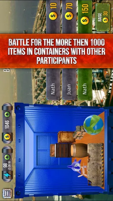 ภาพหน้าจอของ Wars for the containers.