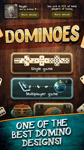 Screenshot di Dominoes