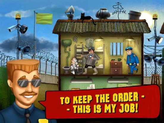 ภาพหน้าจอของ The Prison Simulator iPad 