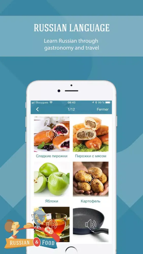 Russian & Food Screenshots