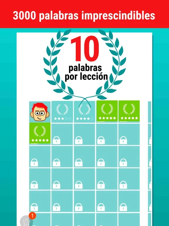 3000 palabras: aprender inglés iPad  Screenshots