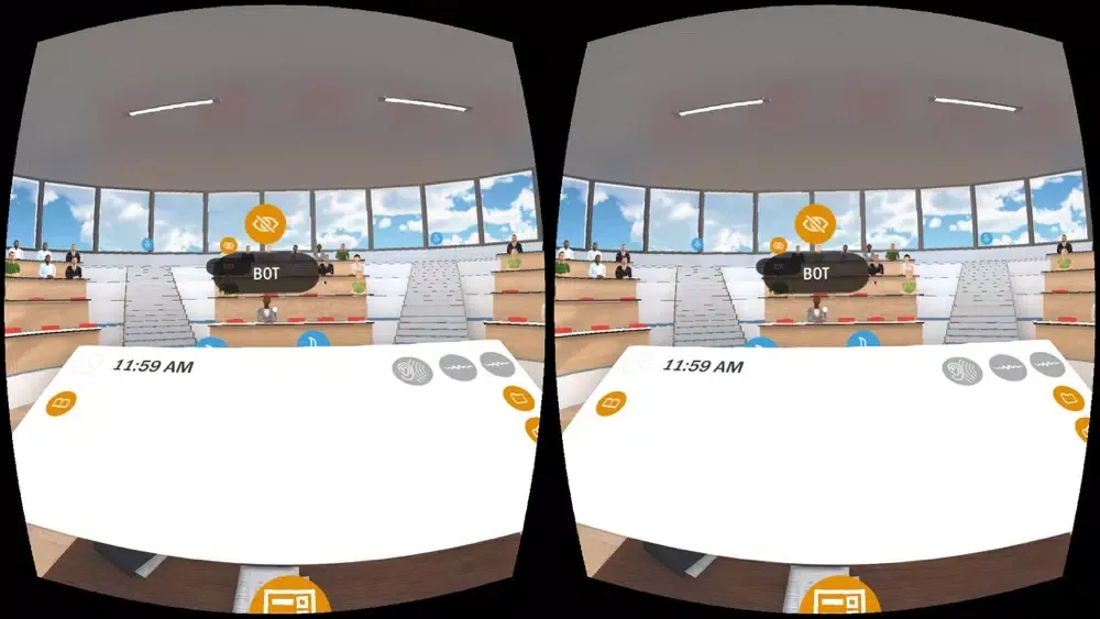 Zrzuty ekranu Digital University VR