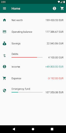 Financial Architect Screenshots