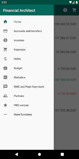 Financial Architect Screenshots
