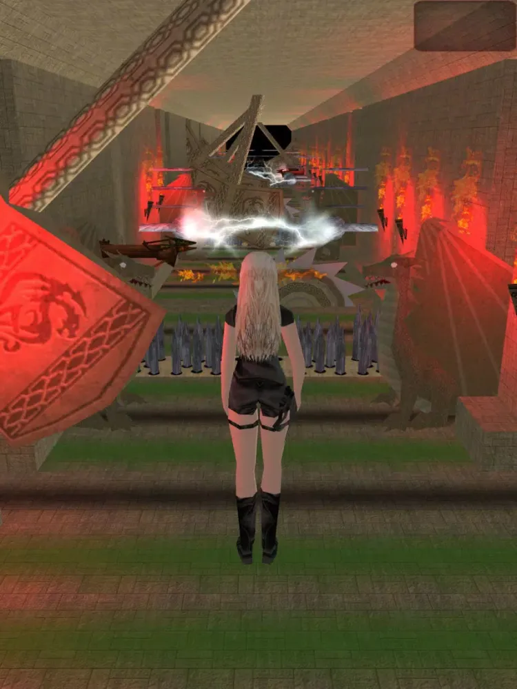 Girl in temple quest iPad 應用截圖