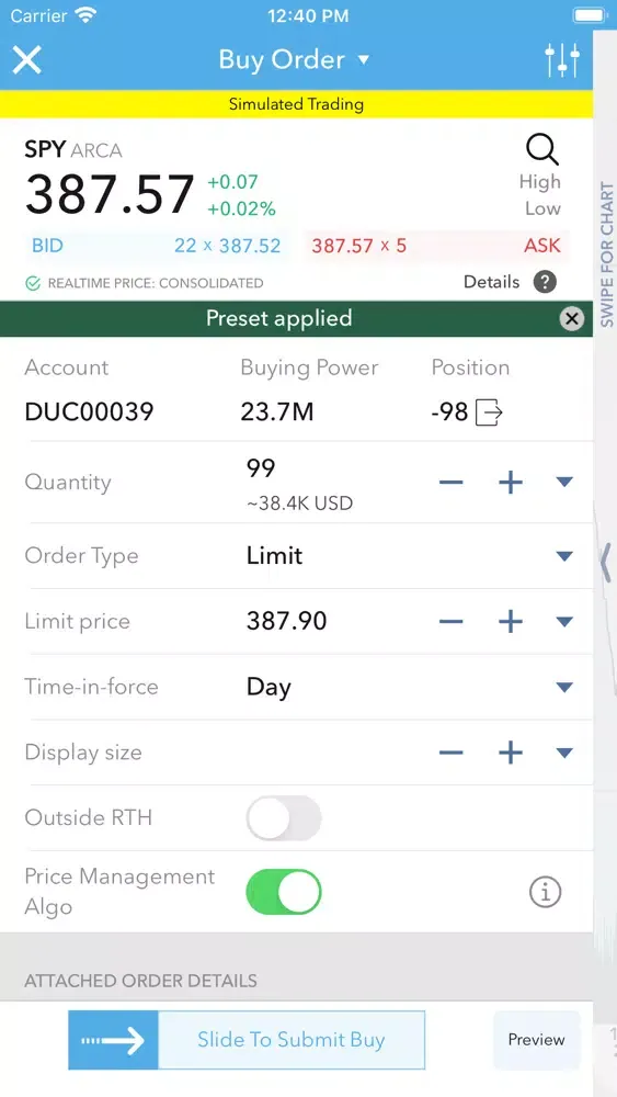 Скриншоты ATON Trading