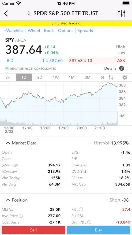 Скриншоты ATON Trading