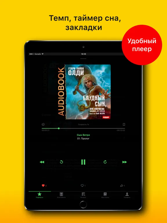 Аудиокниги слушать iPad  स्क्रीनशॉट