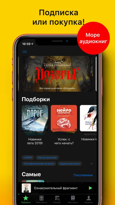 Аудиокниги слушать स्क्रीनशॉट
