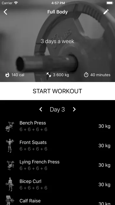 Barbell Workout at Home Screenshots