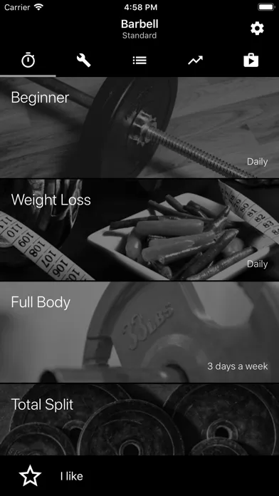 Barbell Workout at Home Screenshots