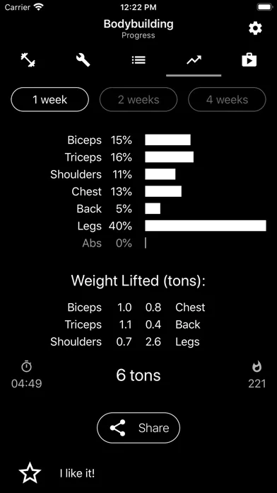Bodybuilding. Weight Lifting स्क्रीनशॉट