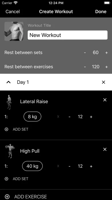 Bodybuilding. Weight Lifting स्क्रीनशॉट