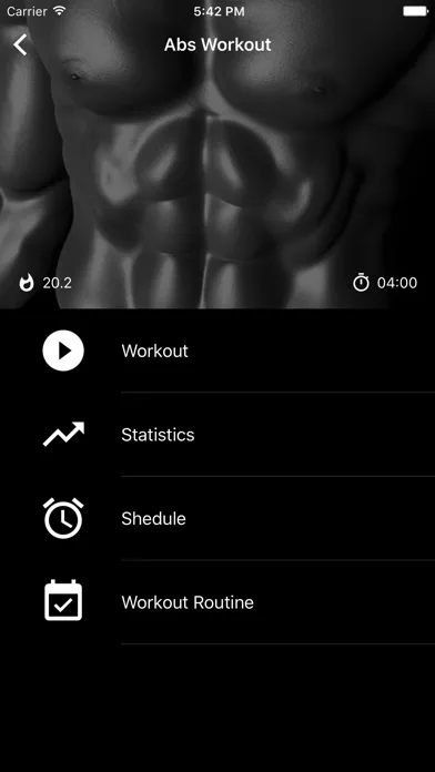 Ảnh chụp màn hình của Tabata HIIT. Interval Training