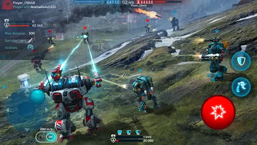 Zrzuty ekranu Robot Warfare: PvP Mech Battle