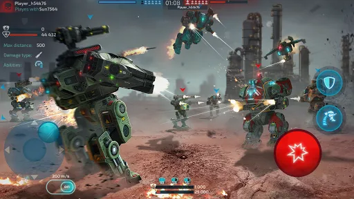 Zrzuty ekranu Robot Warfare: PvP Mech Battle