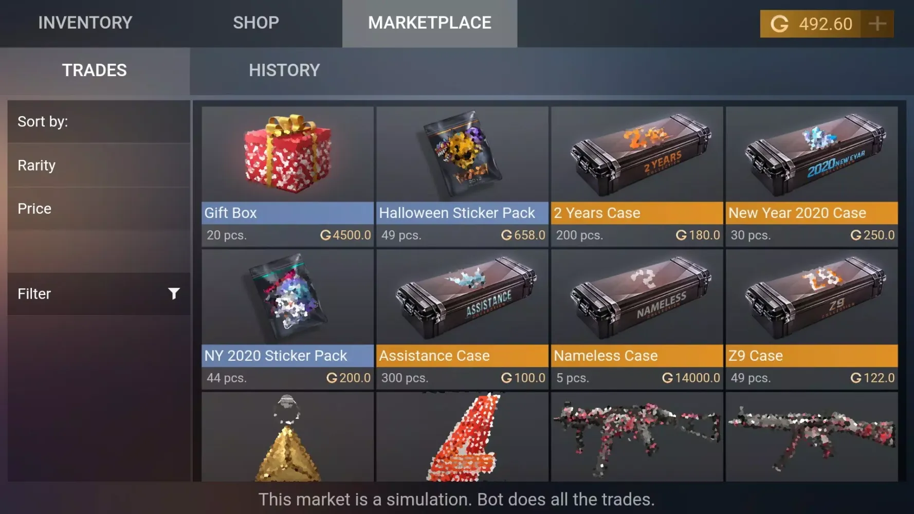 Capturas de tela do Case Opener for Standoff 2