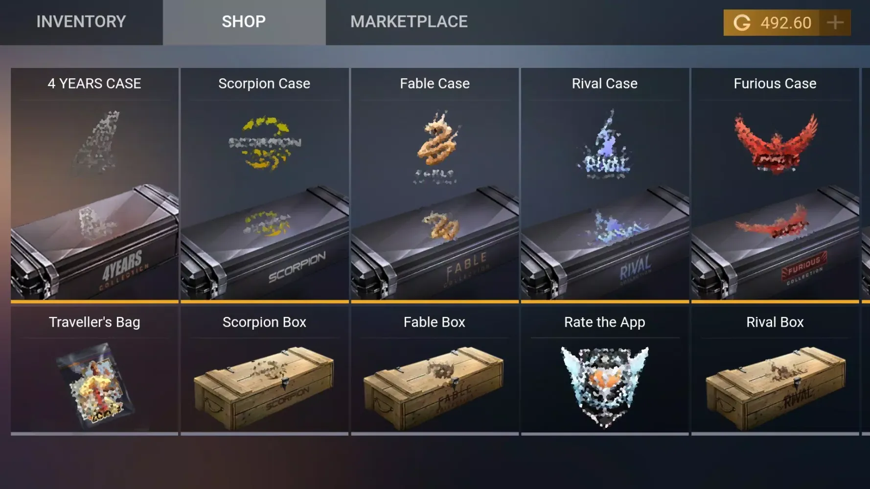 Capturas de tela do Case Opener for Standoff 2
