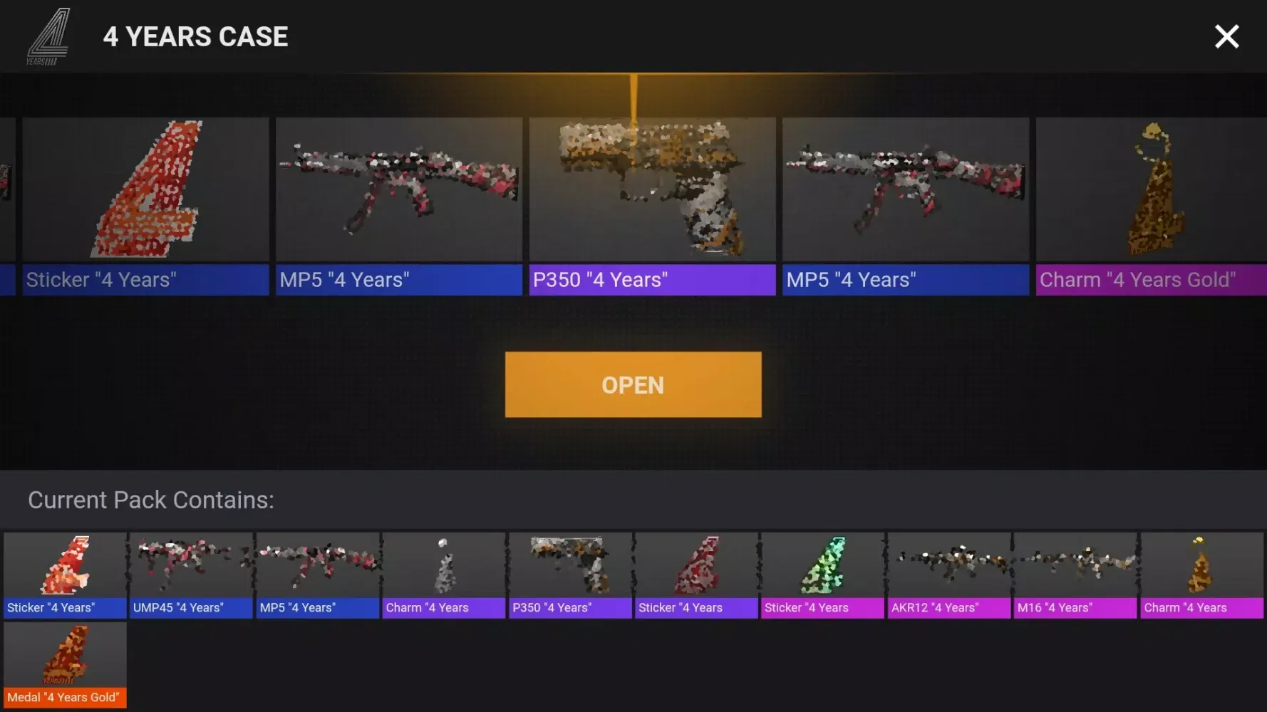 Capturas de tela do Case Opener for Standoff 2