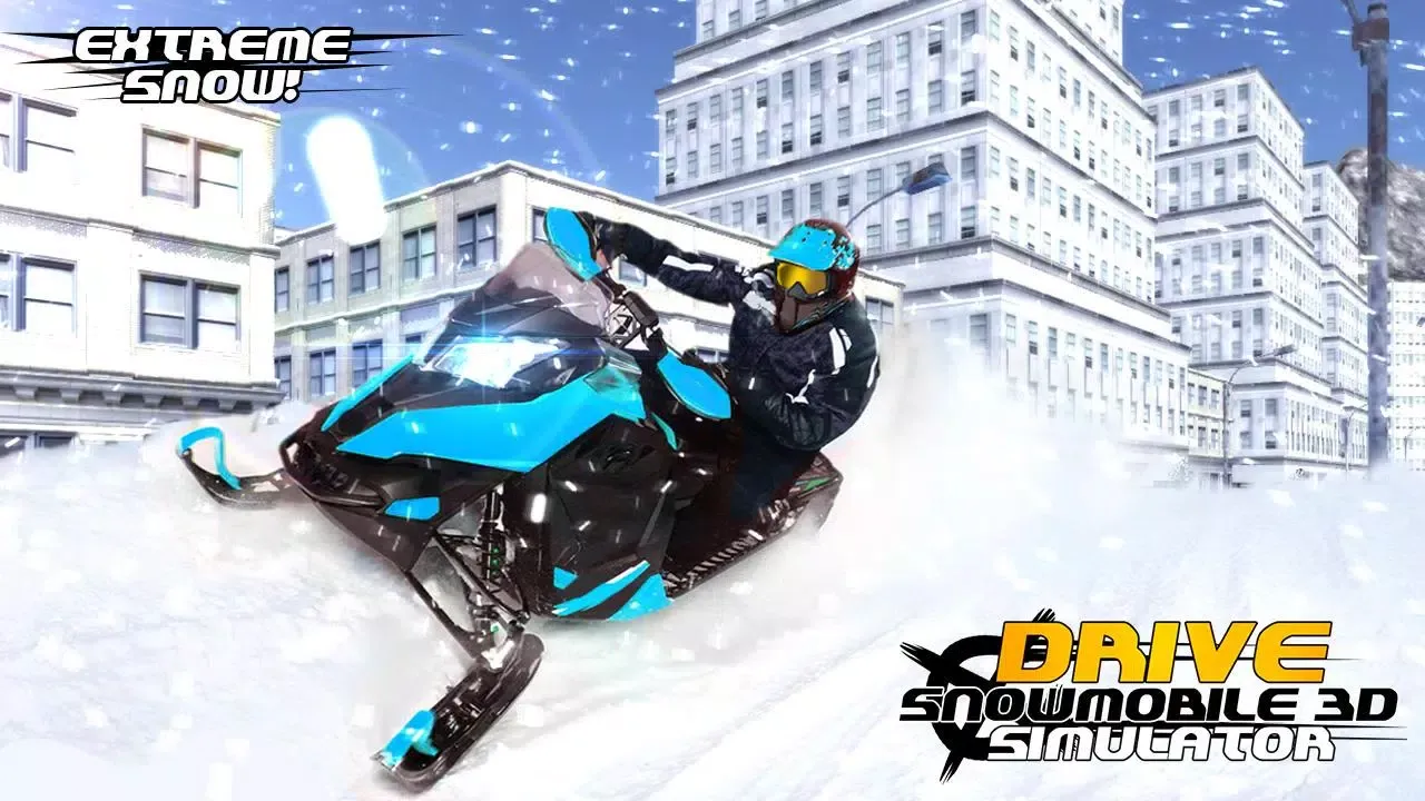 Drive Snowmobile 3D Simulator應用截圖