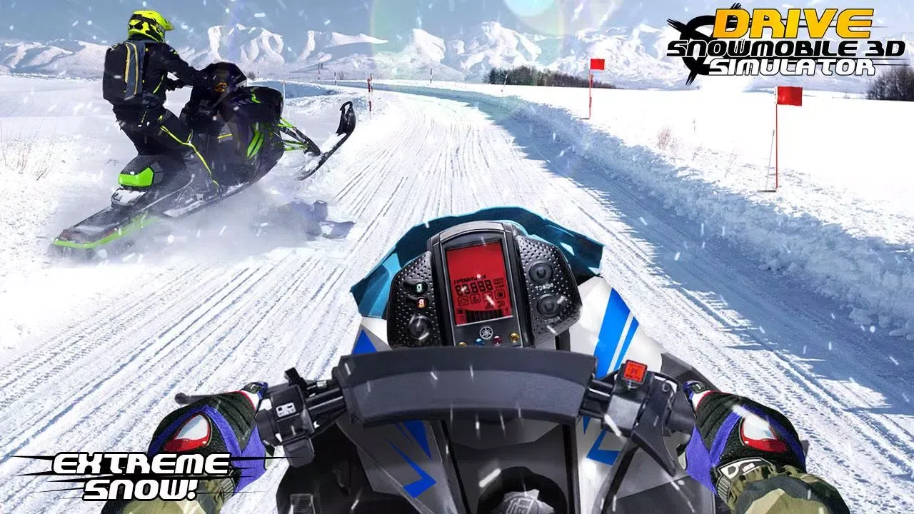 Drive Snowmobile 3D Simulator應用截圖