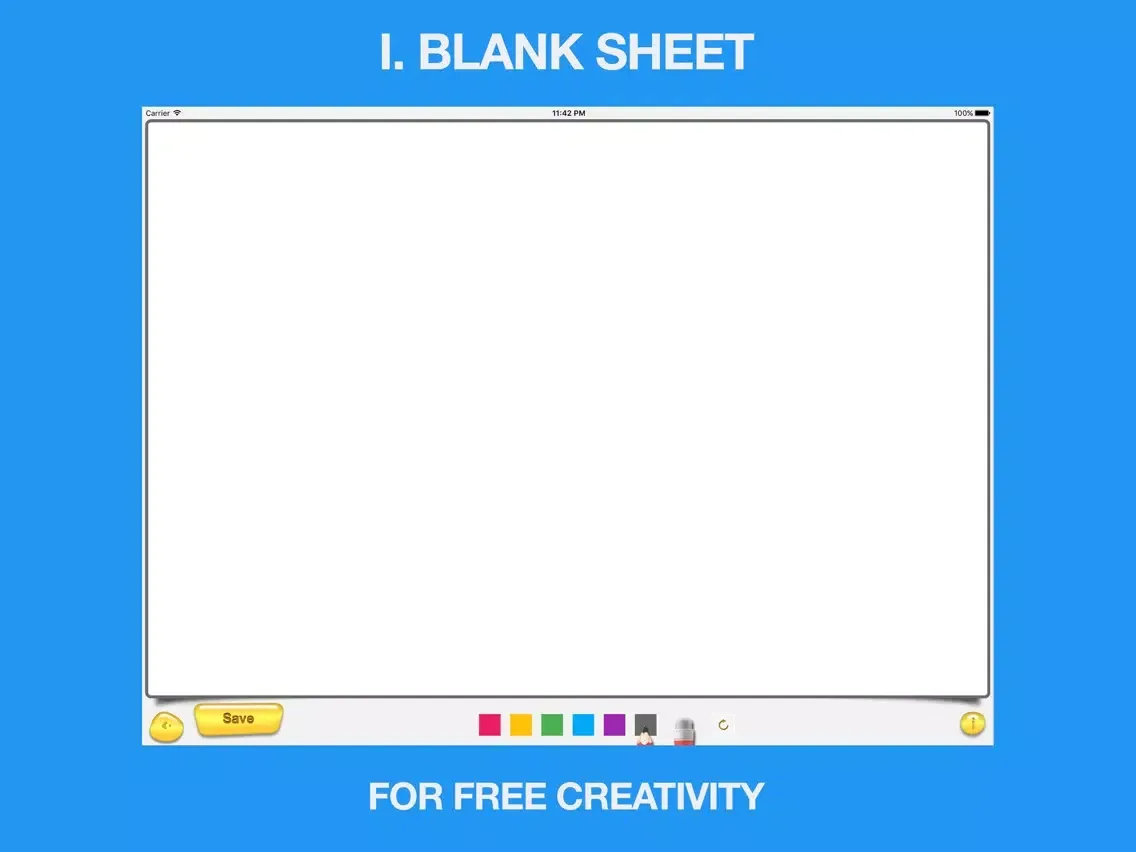 Paint4 MyDocha - for the development of creative abilities in children and a good drawing tool for all iPad  Screenshots