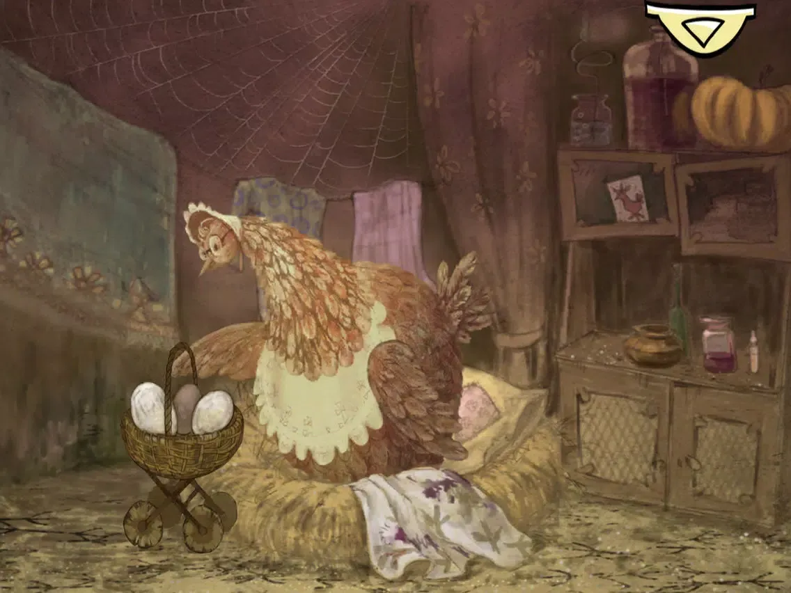 The Hen and the Cockroach Fairy Tale iPad  Screenshots