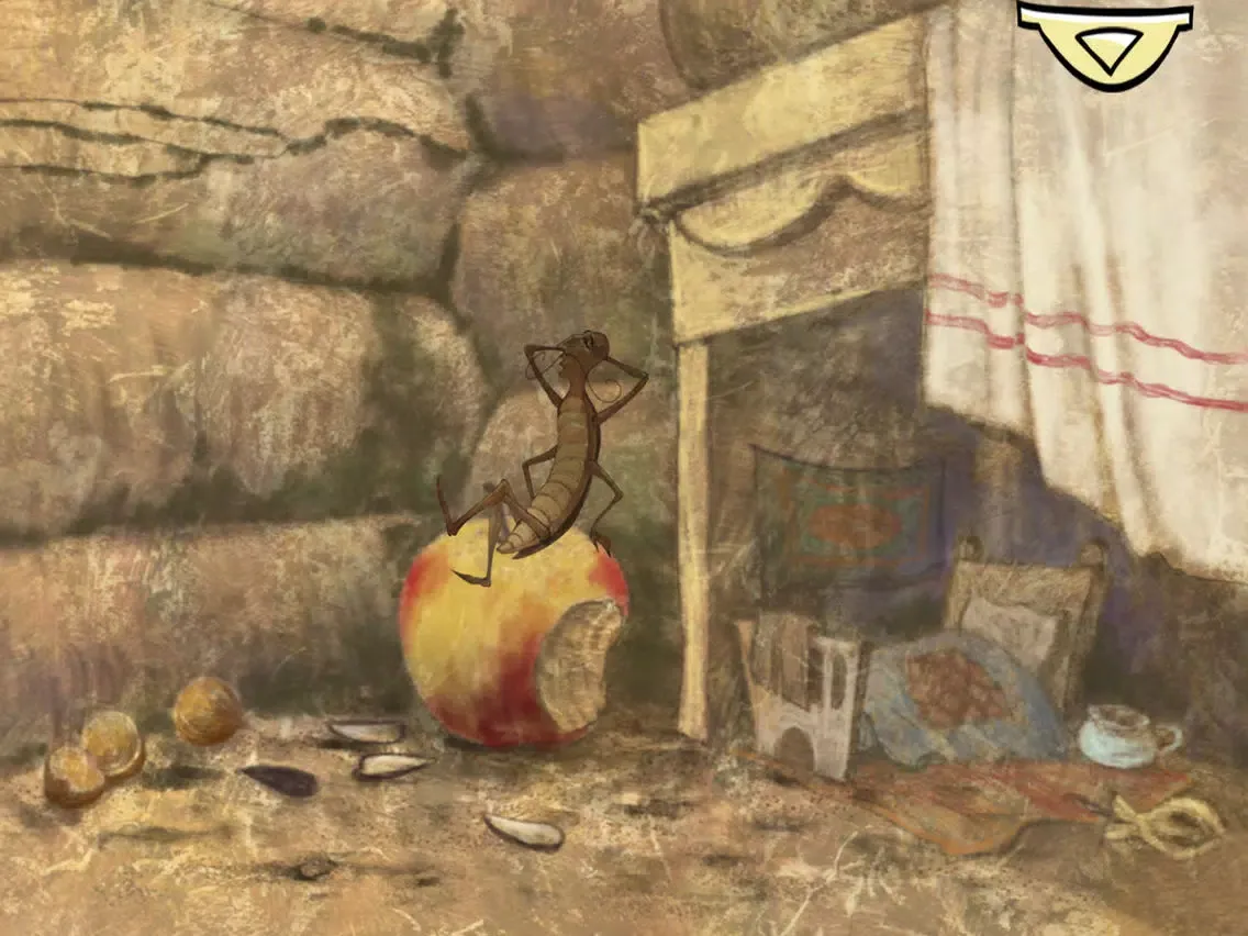 The Hen and the Cockroach Fairy Tale iPad  Screenshots