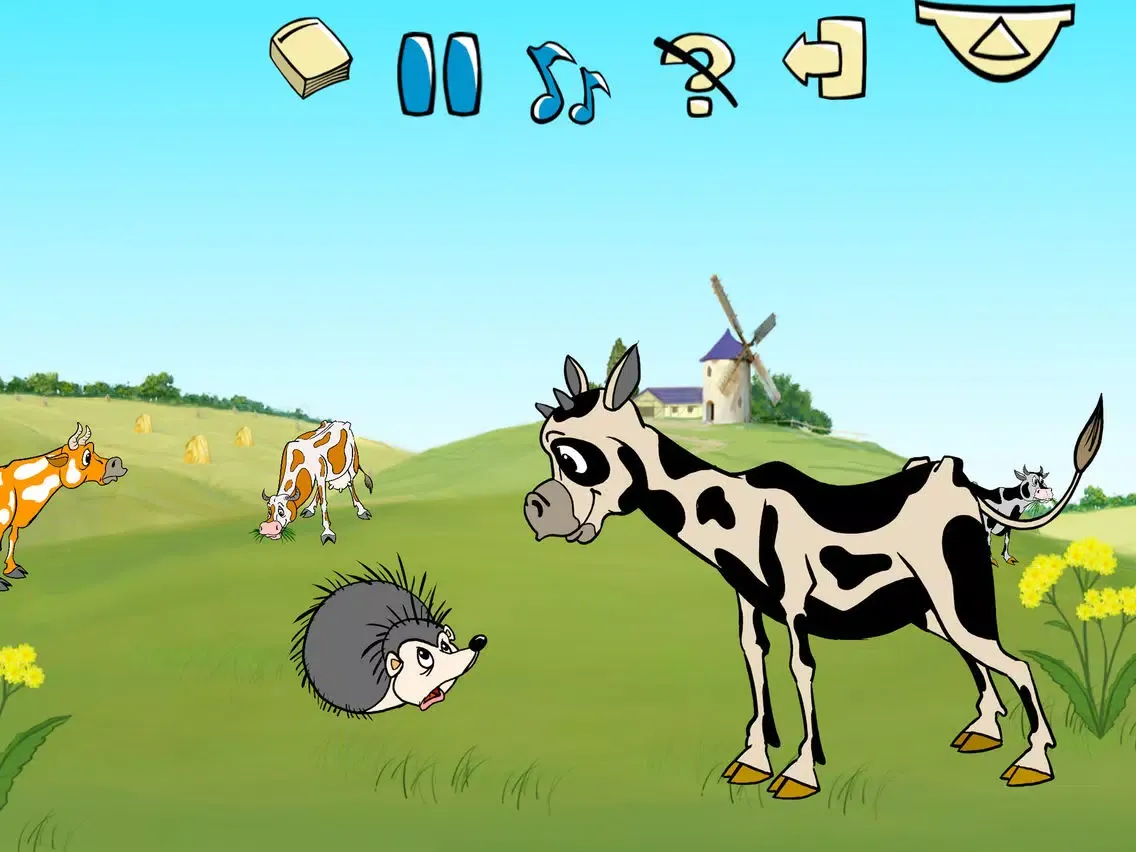 Capturas de pantalla de A Brave Hedgehog - The fairy tale iPad 