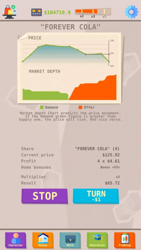 Zrzuty ekranu Successful Success: Stock Game