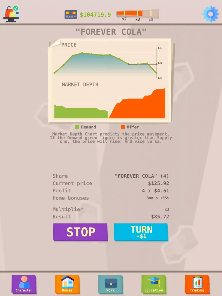 Zrzuty ekranu Successful Success: Stock Game
