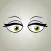 Funny selection of eye's expressions