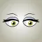 Funny selection of eye's expressions